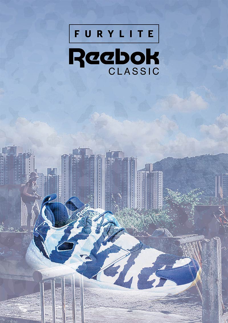 Reebok Furylite A6 postcard | Blue Steel